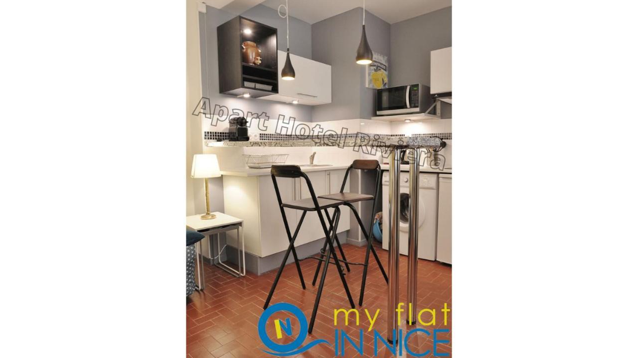 ApartHotel Riviera - Supérieur Appartement 2 pièces AC - Old town - 4 mn Promenade des Anglais - Vincent 1 Niza Exterior foto