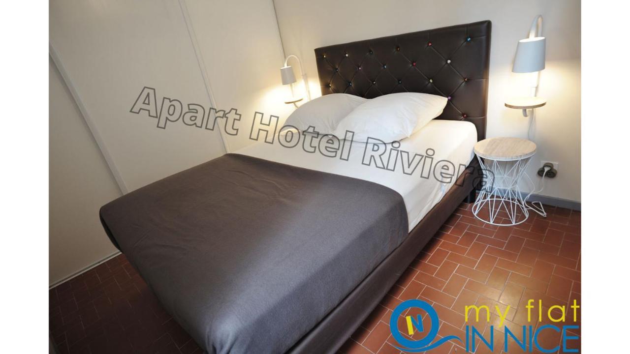 ApartHotel Riviera - Supérieur Appartement 2 pièces AC - Old town - 4 mn Promenade des Anglais - Vincent 1 Niza Exterior foto